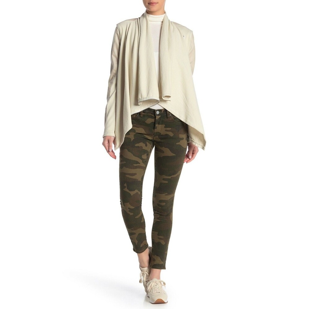 Blank NYC Denim The Reade Crop Camouflage Skinny Jeans